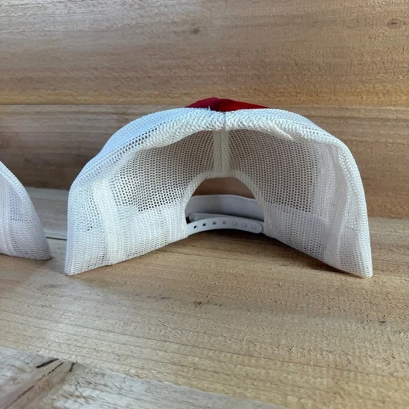 2 VTG NASCAR Winston Cup Series Hat Cap Snapback Mesh Trucker Rope Youngan - Picture 5 of 8